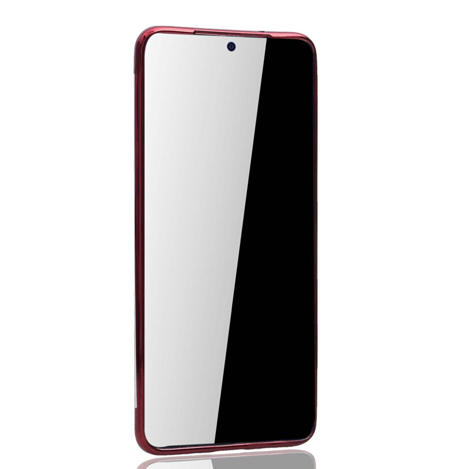 KÖNIG DESIGN Schutzhülle, Rot Ultra, Backcover, S20 Galaxy Samsung