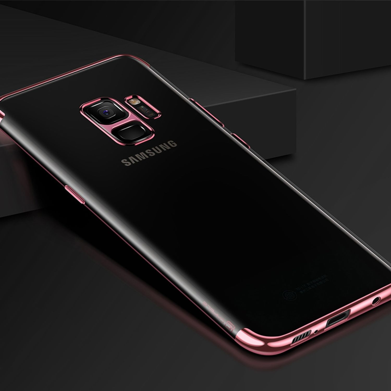 Schutzhülle, S9, DESIGN Galaxy Pink KÖNIG Backcover, Samsung,