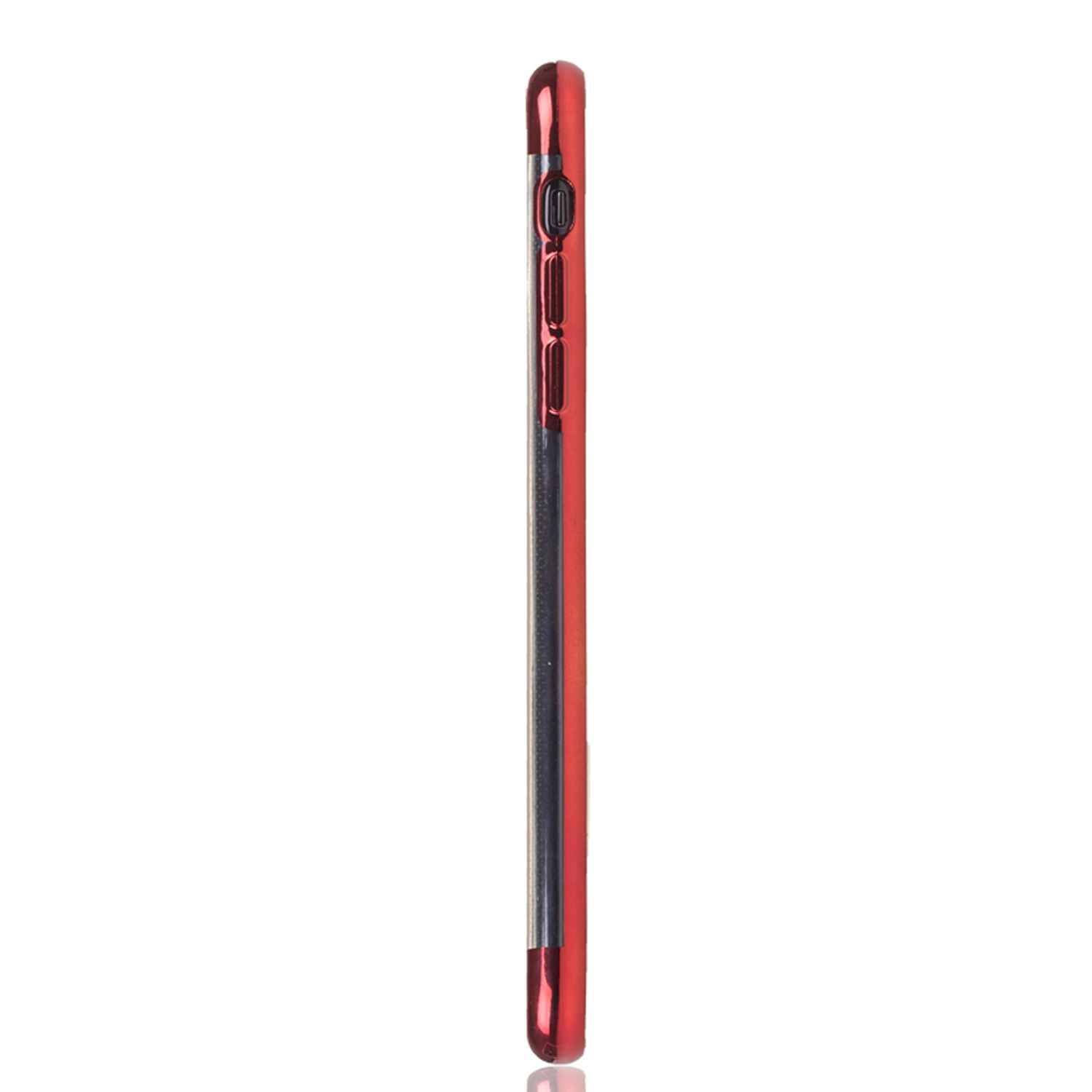 Apple, Max, KÖNIG iPhone DESIGN Pro Schutzhülle, 11 Rot Backcover,