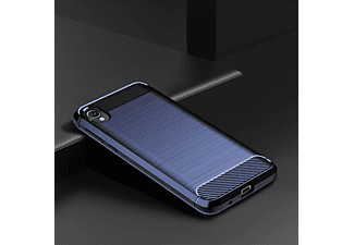 KÖNIG DESIGN Schutzhülle, Backcover, Motorola, E6, Blau