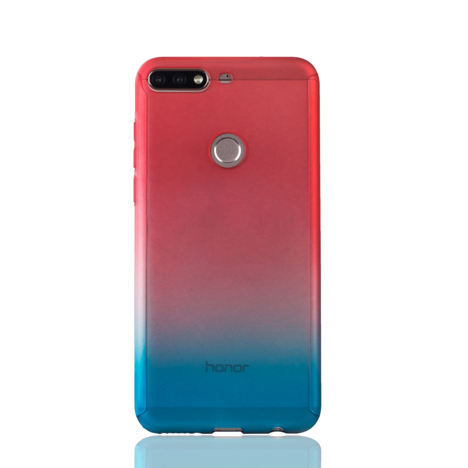 7C, Huawei, DESIGN Mehrfarbig Cover, Schutzhülle, KÖNIG Full Honor