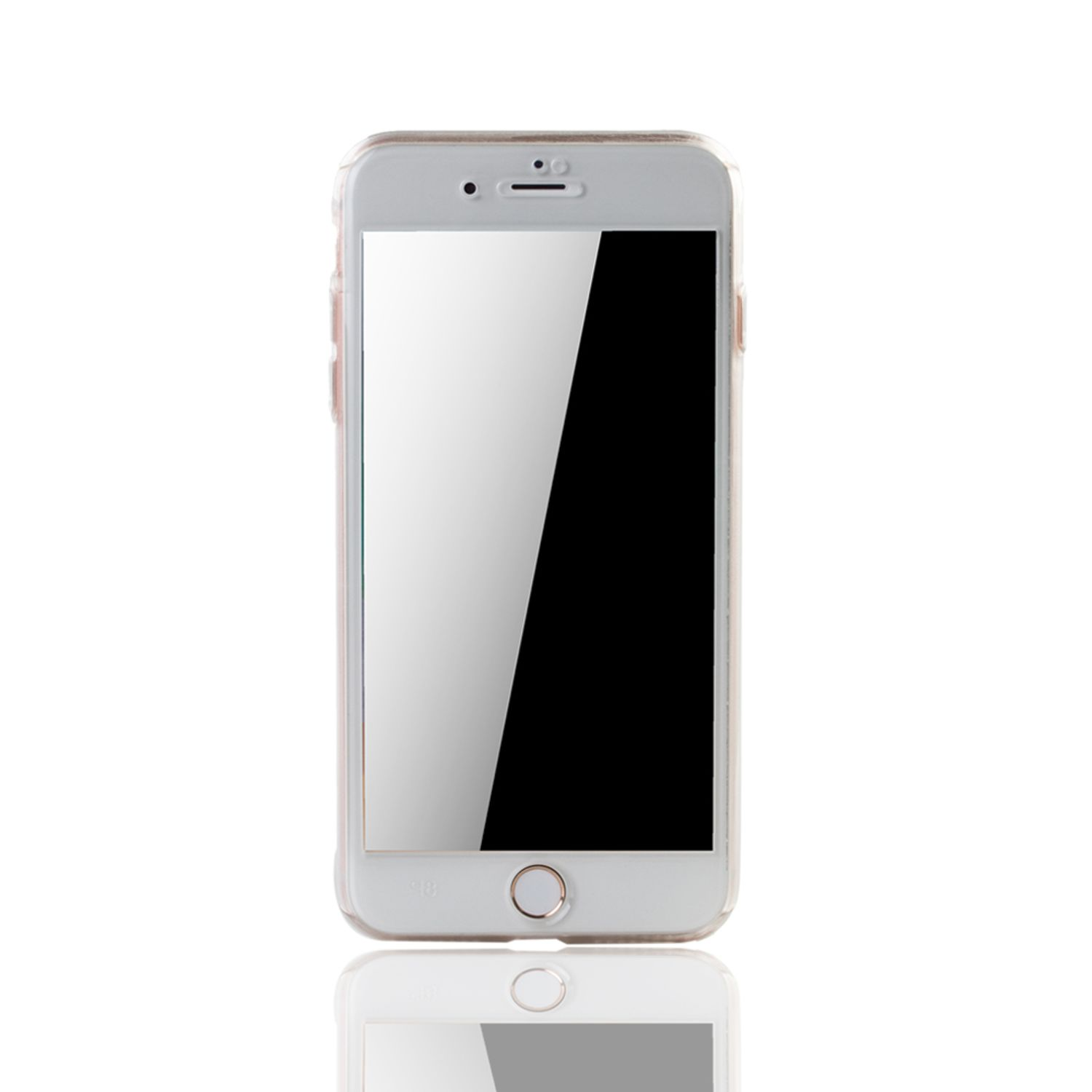 KÖNIG DESIGN Schutzhülle, Full Cover, Transparent Plus, Apple, iPhone 7
