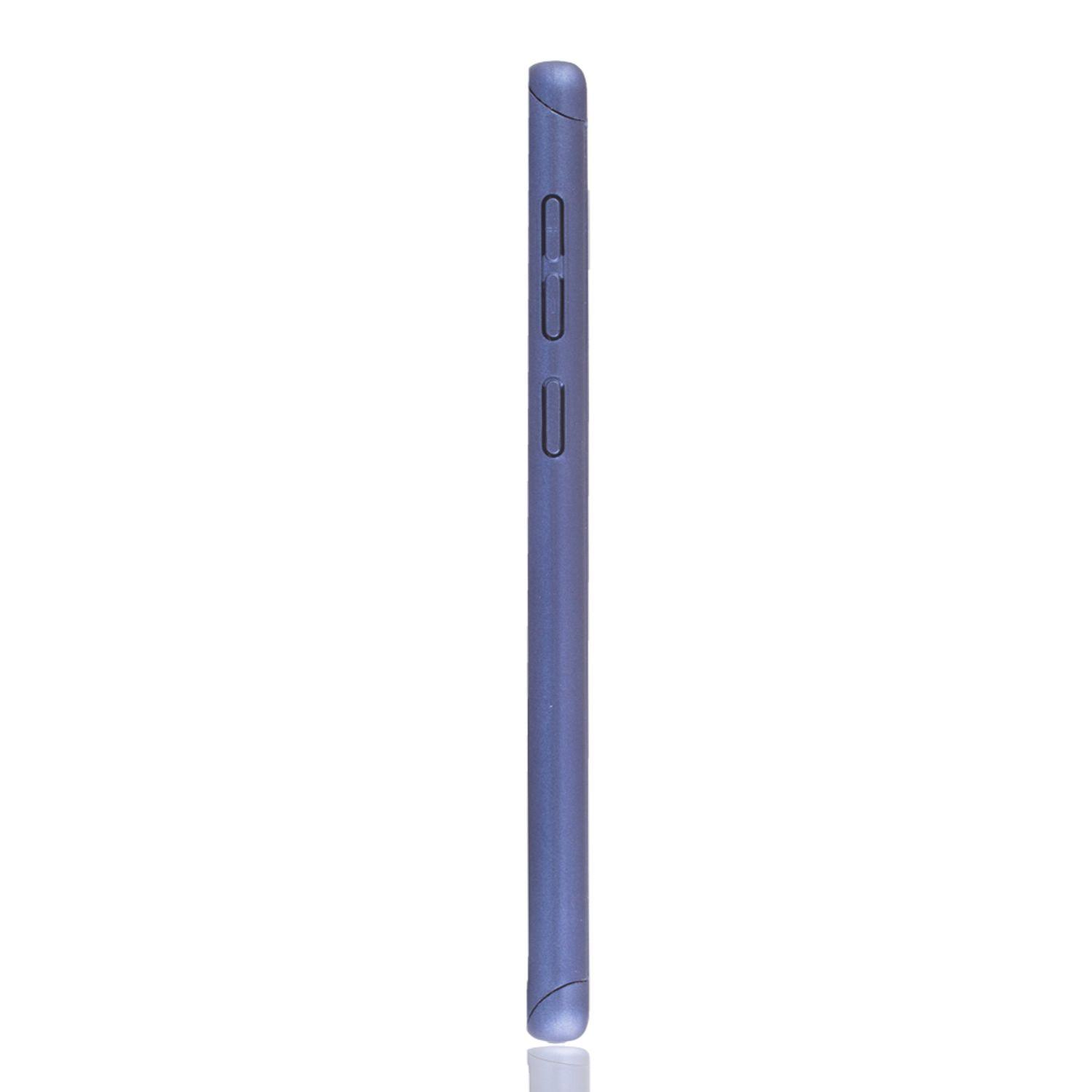 KÖNIG DESIGN Schutzhülle, Full 9, Galaxy Note Samsung, Cover, Blau