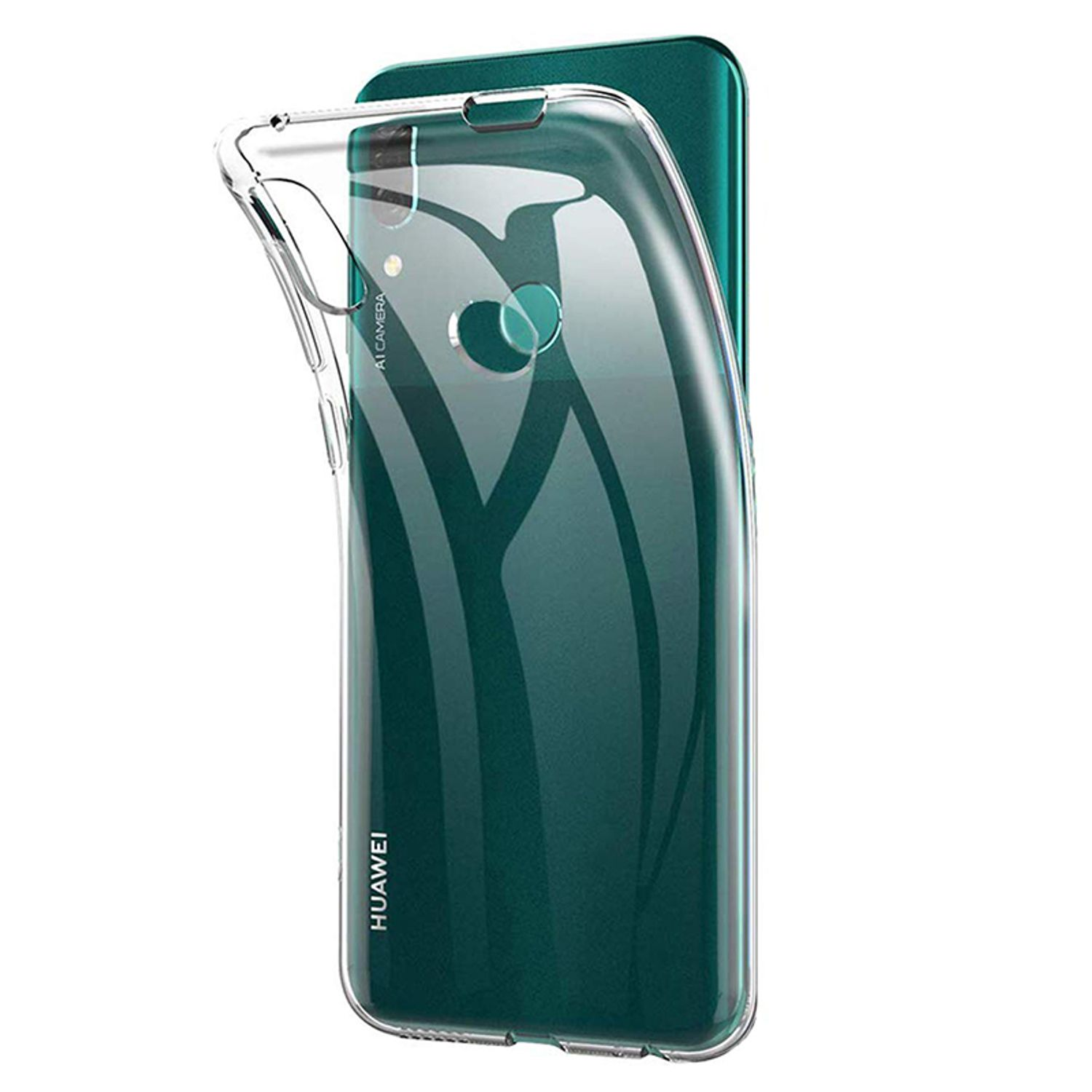 KÖNIG DESIGN Huawei, P Handyhülle Transparent Smart Backcover, Z, Ultra Dünn Bumper