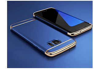 KÖNIG DESIGN Schutzhülle, Backcover, Samsung, Galaxy S6 Edge, Blau