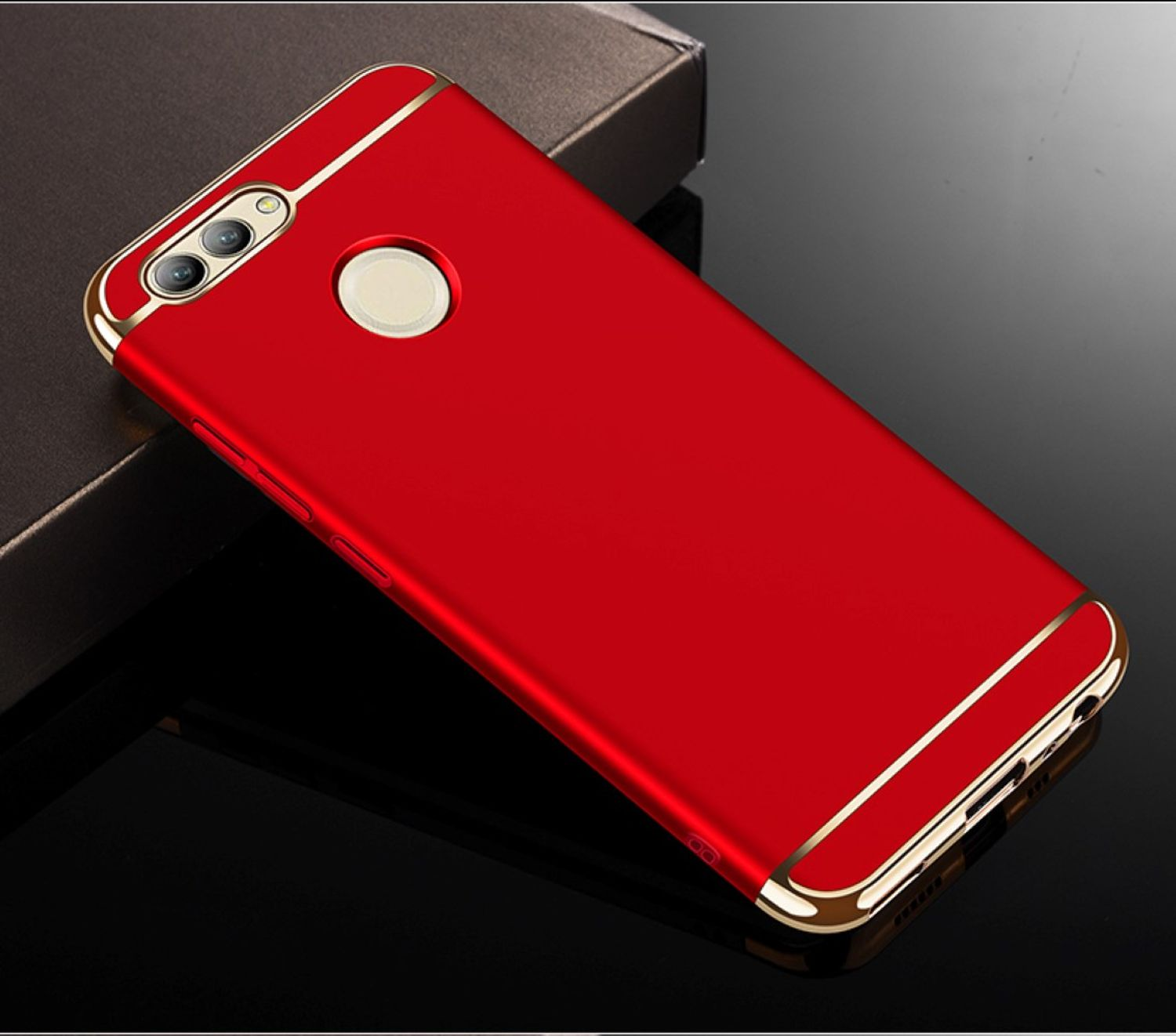2, Rot Nova Schutzhülle, Huawei, DESIGN Backcover, KÖNIG