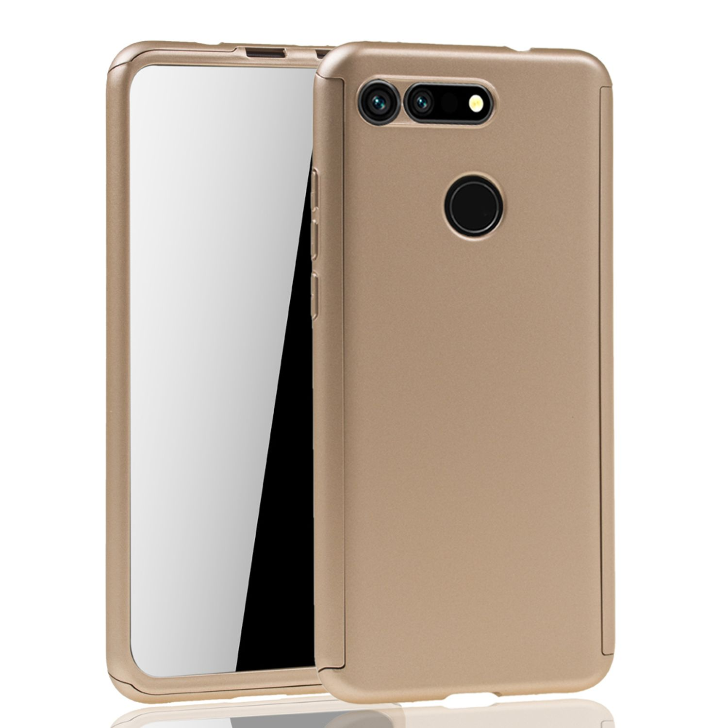 KÖNIG DESIGN Schutzhülle, Full Honor 20, Gold Huawei, View Cover