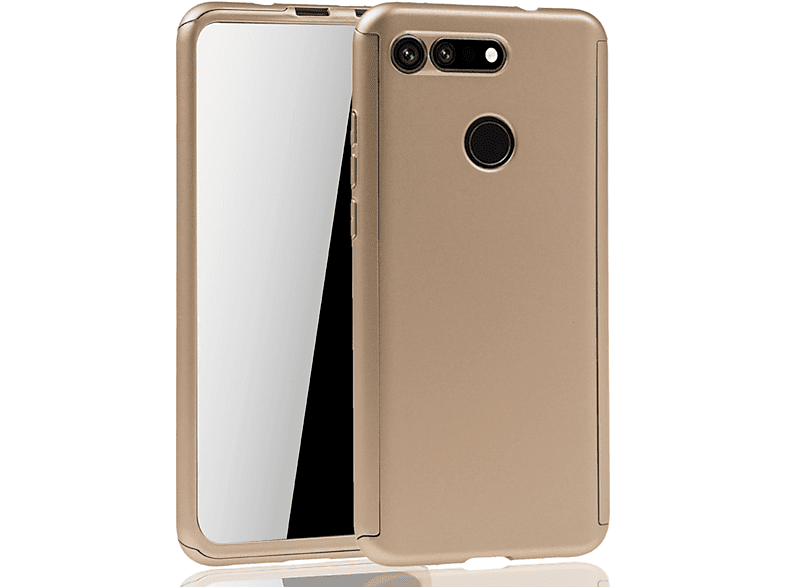 Huawei, Gold DESIGN View Honor 20, Schutzhülle, KÖNIG Full Cover,