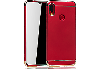KÖNIG DESIGN Schutzhülle, Backcover, Huawei, P Smart 2019, Rot