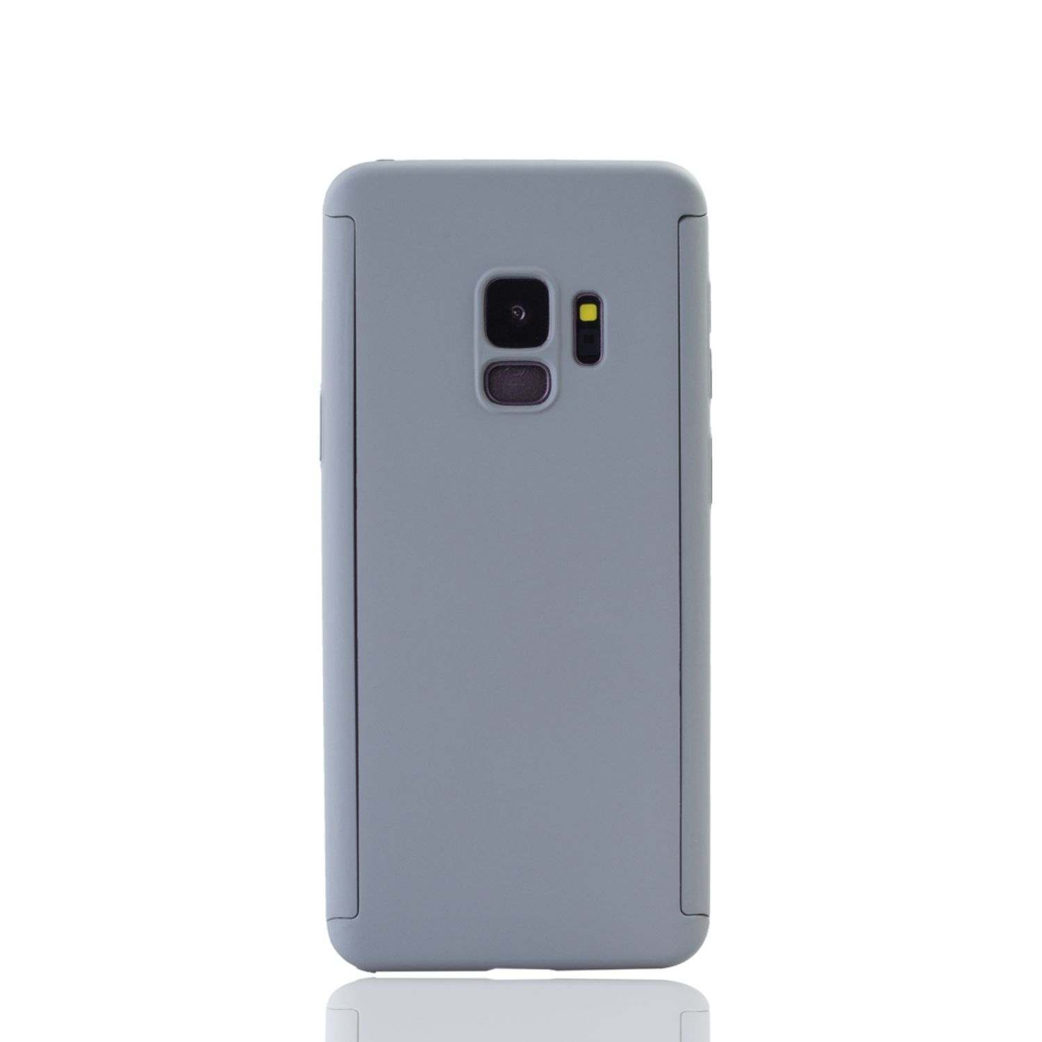 Cover, S9, Full KÖNIG DESIGN Galaxy Samsung, Schutzhülle, Grau