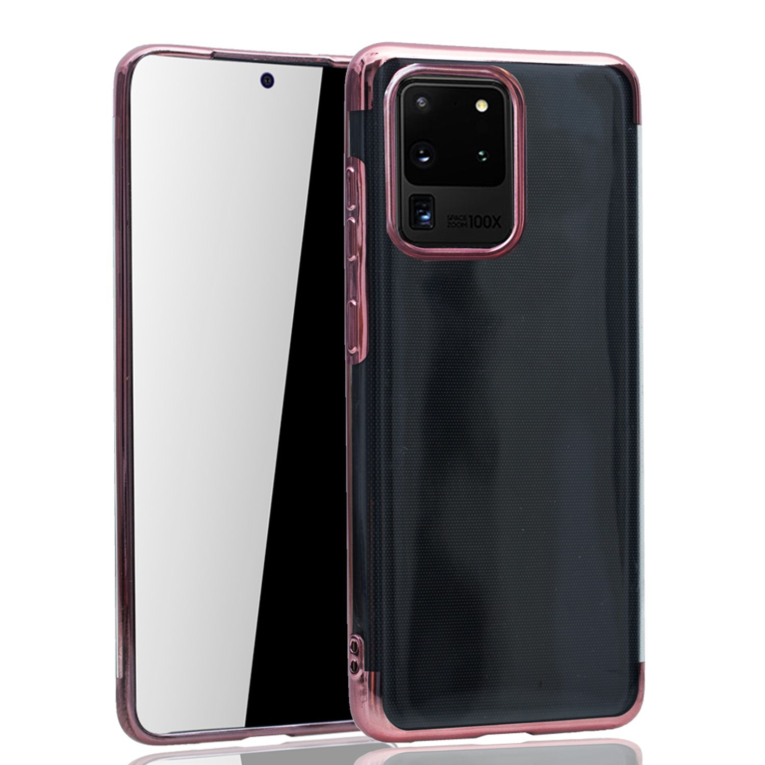 S20 Backcover, Pink DESIGN Samsung, Schutzhülle, KÖNIG Ultra, Galaxy