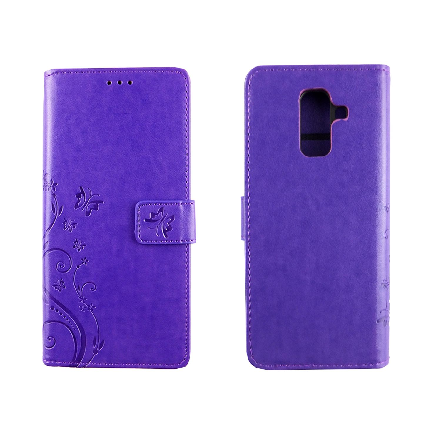 Schutzhülle, Galaxy DESIGN Samsung, Plus Violett Bookcover, KÖNIG (2018), A6