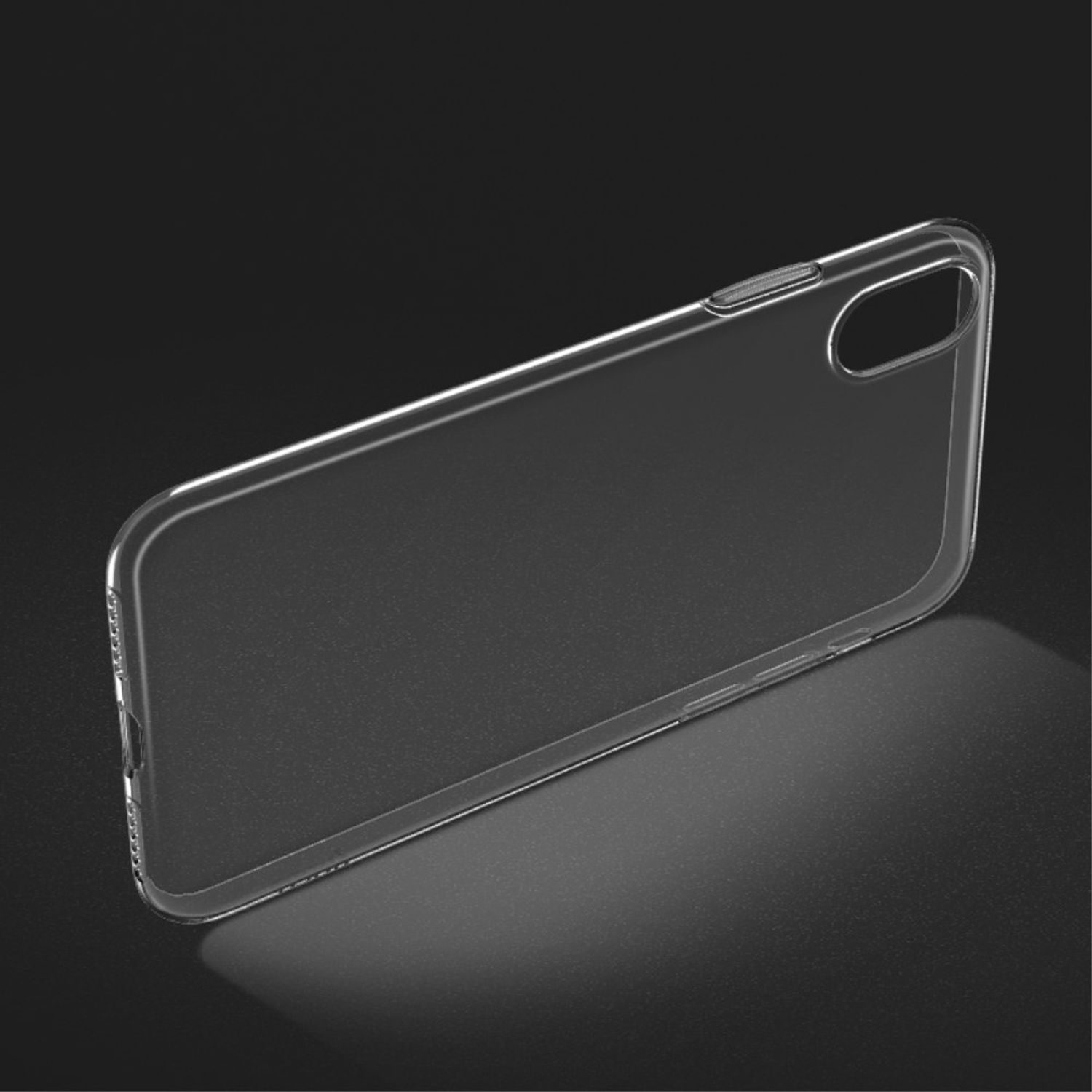 Transparent Bumper, XS Handyhülle DESIGN Apple, KÖNIG Ultra iPhone Dünn Max, Backcover,