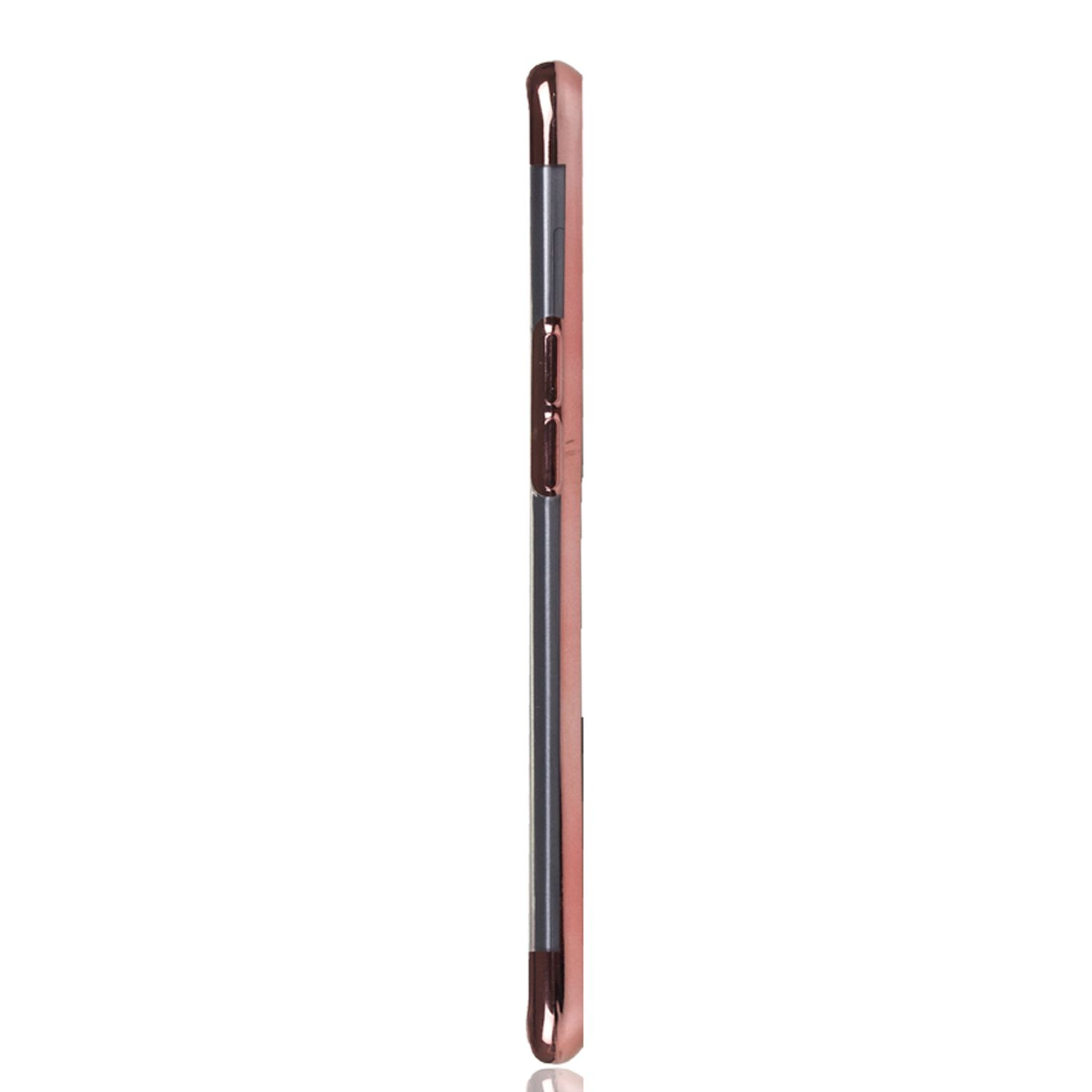 KÖNIG DESIGN Pink Rose A10s, Samsung, Backcover, Galaxy Schutzhülle