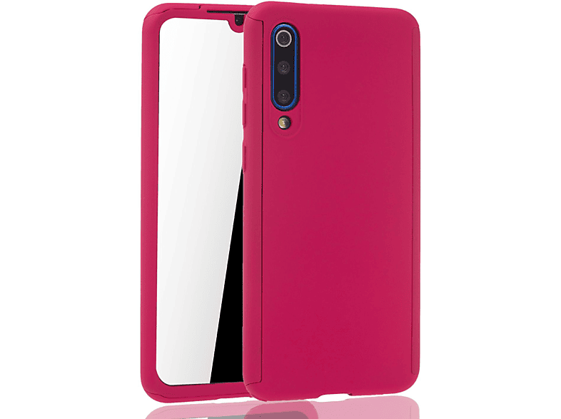 9 Full Mi SE, KÖNIG Xiaomi, DESIGN Pink Schutzhülle, Cover,