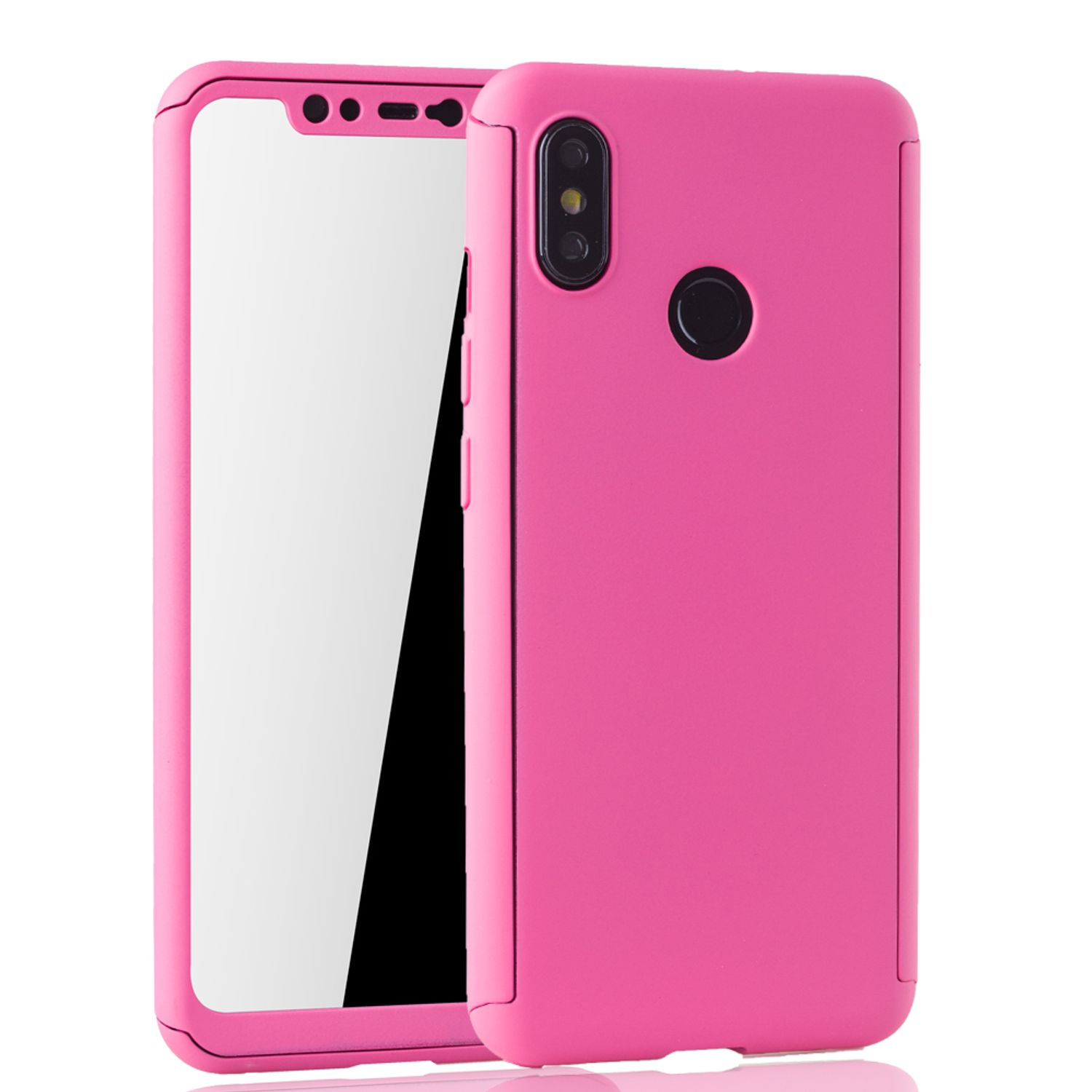 Cover, DESIGN Schutzhülle, KÖNIG Xiaomi, 8, Pink Mi Full