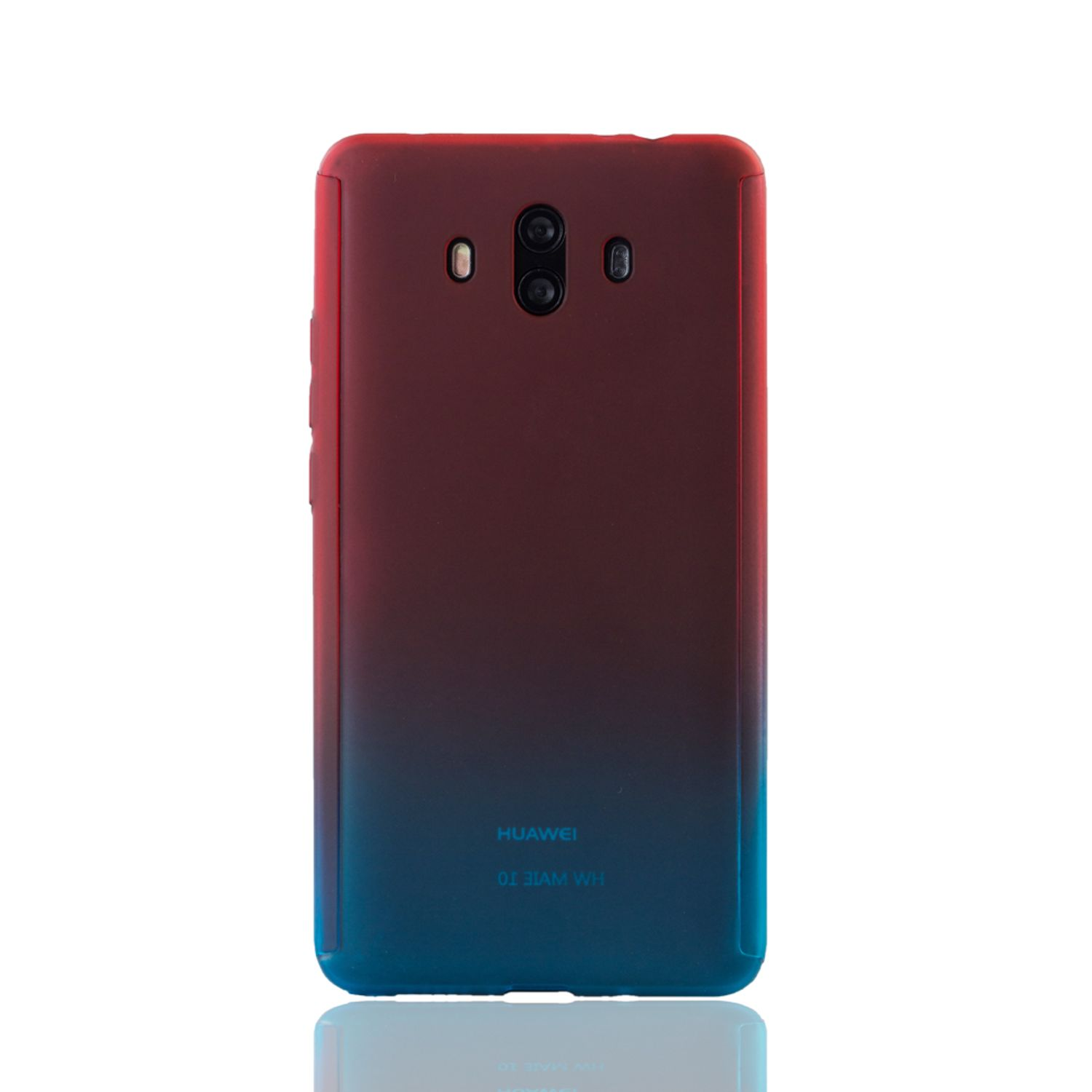 KÖNIG DESIGN Full Cover, Mate 10, Huawei, Mehrfarbig Schutzhülle,