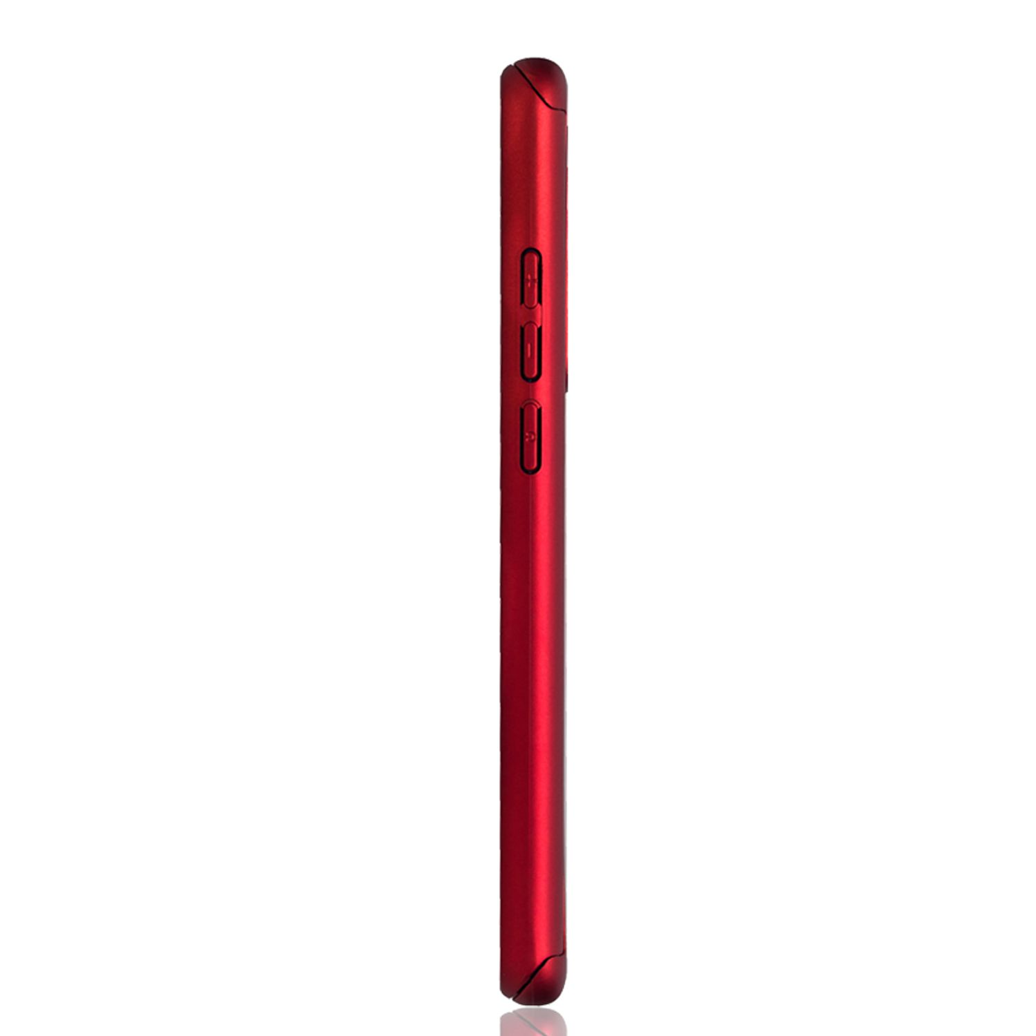 KÖNIG DESIGN P40, Schutzhülle, Cover, Rot Full Huawei