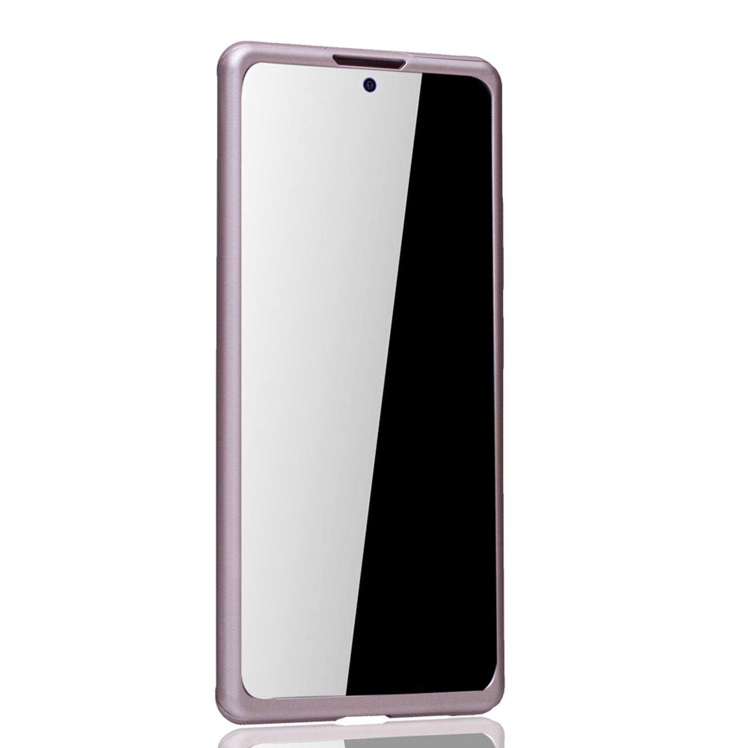 KÖNIG DESIGN Schutzhülle, Full Cover, Pink S10 Samsung, Galaxy Lite