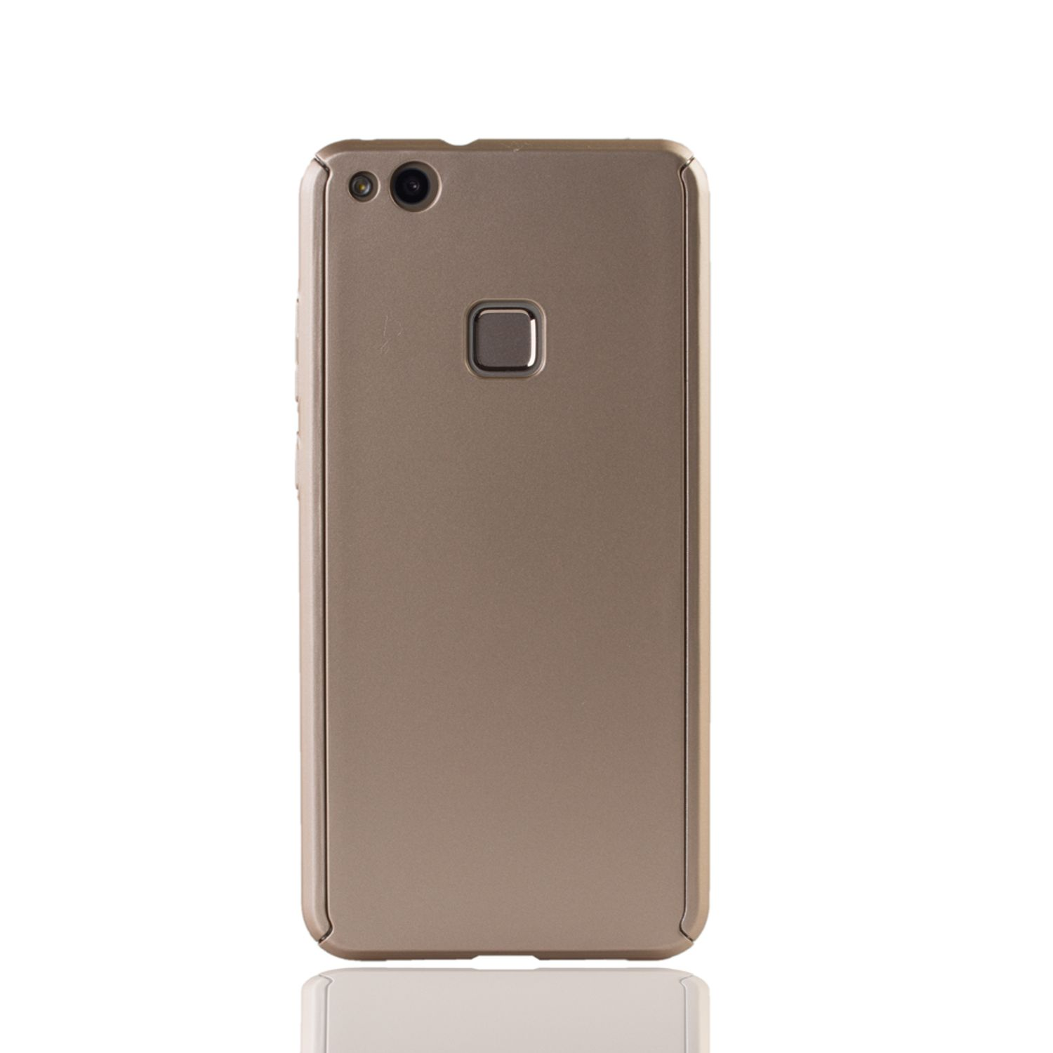 KÖNIG DESIGN Schutzhülle, Full Cover, Gold Lite, Huawei, P10