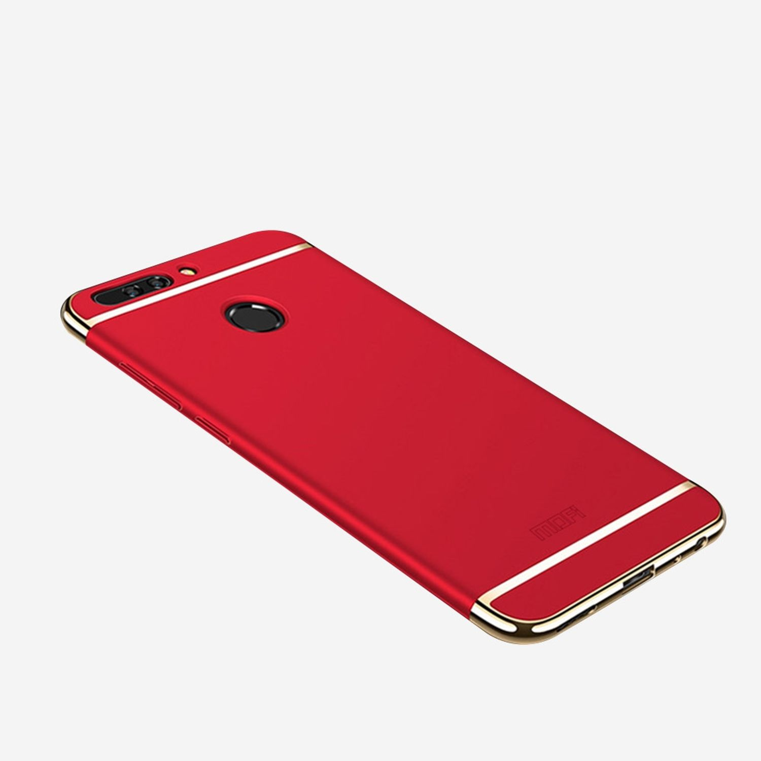 Huawei, Rot Backcover, DESIGN 9, KÖNIG Schutzhülle, Honor