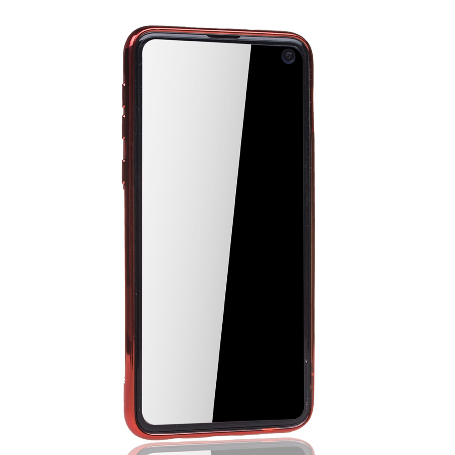 KÖNIG DESIGN Backcover, Rot S10e, Samsung, Galaxy Schutzhülle