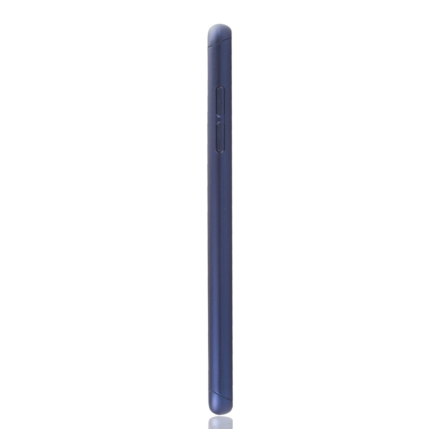 Galaxy DESIGN KÖNIG Cover, Samsung, Plus (2018), Full Blau A6 Schutzhülle,