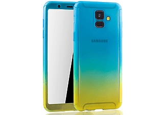 KÖNIG DESIGN Schutzhülle, Full Cover, Samsung, Galaxy A6 (2018), Mehrfarbig
