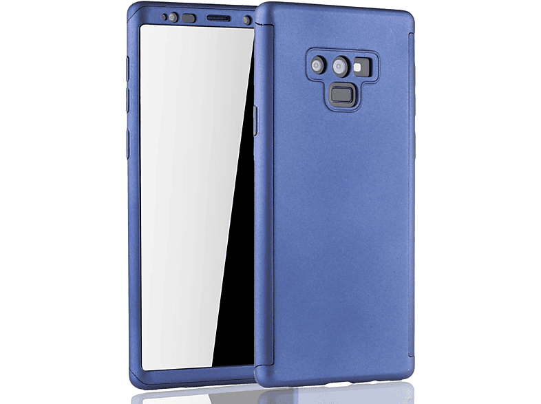 KÖNIG DESIGN Schutzhülle, Full Cover, Samsung, Galaxy Note 9, Blau