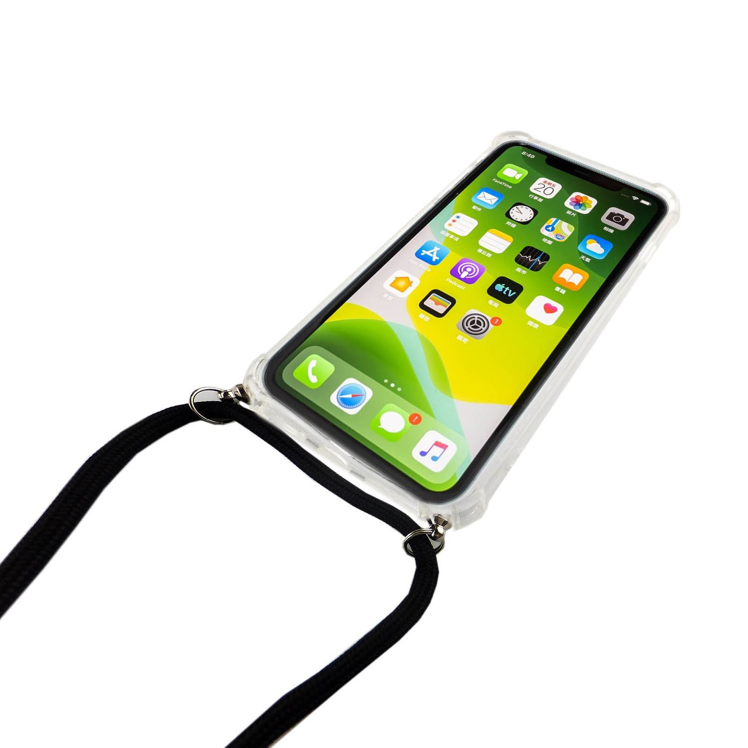 KÖNIG DESIGN Schutzhülle, Umhängetasche, 11 Transparent Apple, Pro Max, iPhone