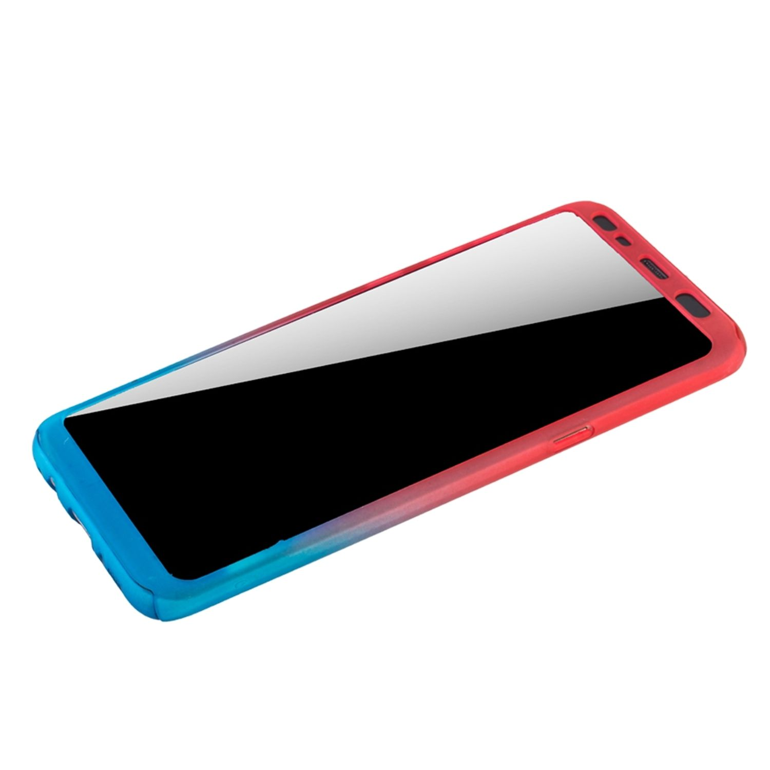KÖNIG Mehrfarbig Samsung, Full Cover, Schutzhülle, DESIGN Galaxy S8 Plus,