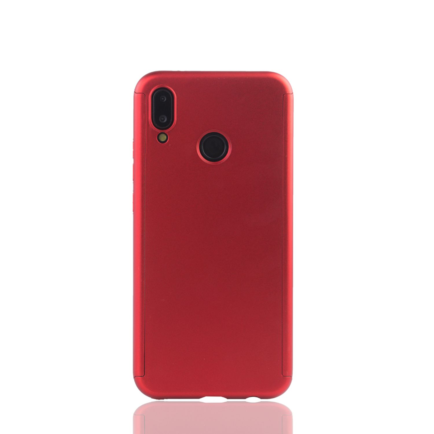 Cover, Rot Lite, Huawei, Schutzhülle, Full KÖNIG DESIGN P20
