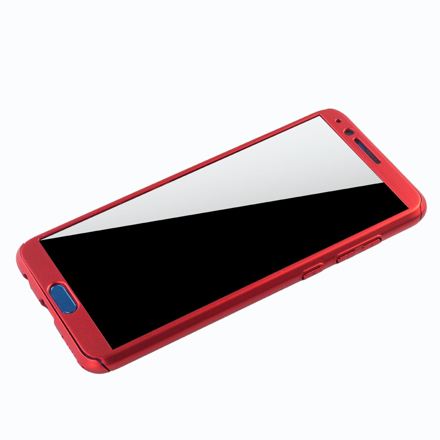 KÖNIG DESIGN Schutzhülle, Full Huawei, 10, Rot Cover, Honor View