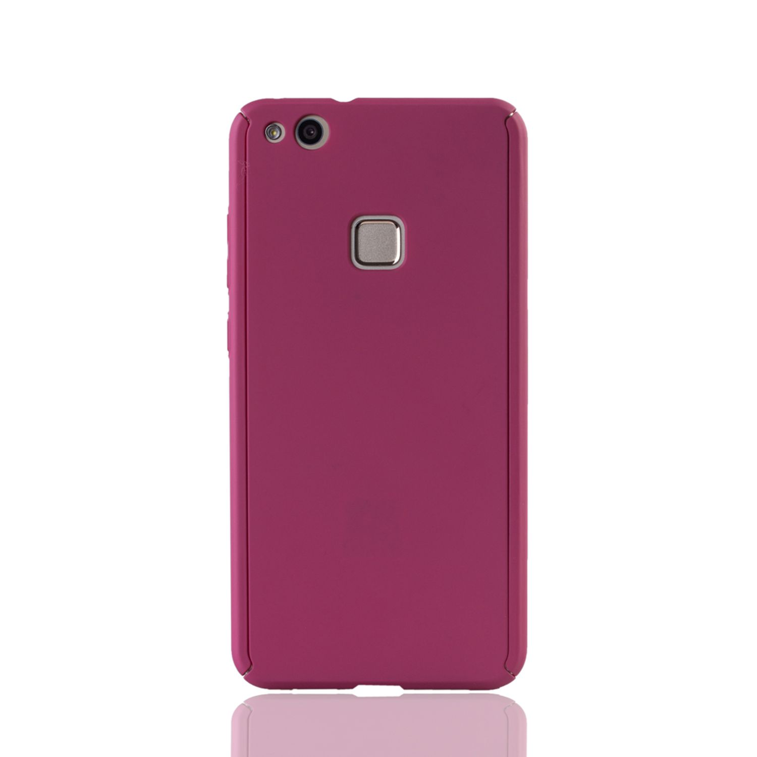 Cover, P10 Huawei, DESIGN Full KÖNIG Lite, Schutzhülle, Pink