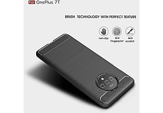 KÖNIG DESIGN Schutzhülle, Backcover, OnePlus, 7T, Schwarz