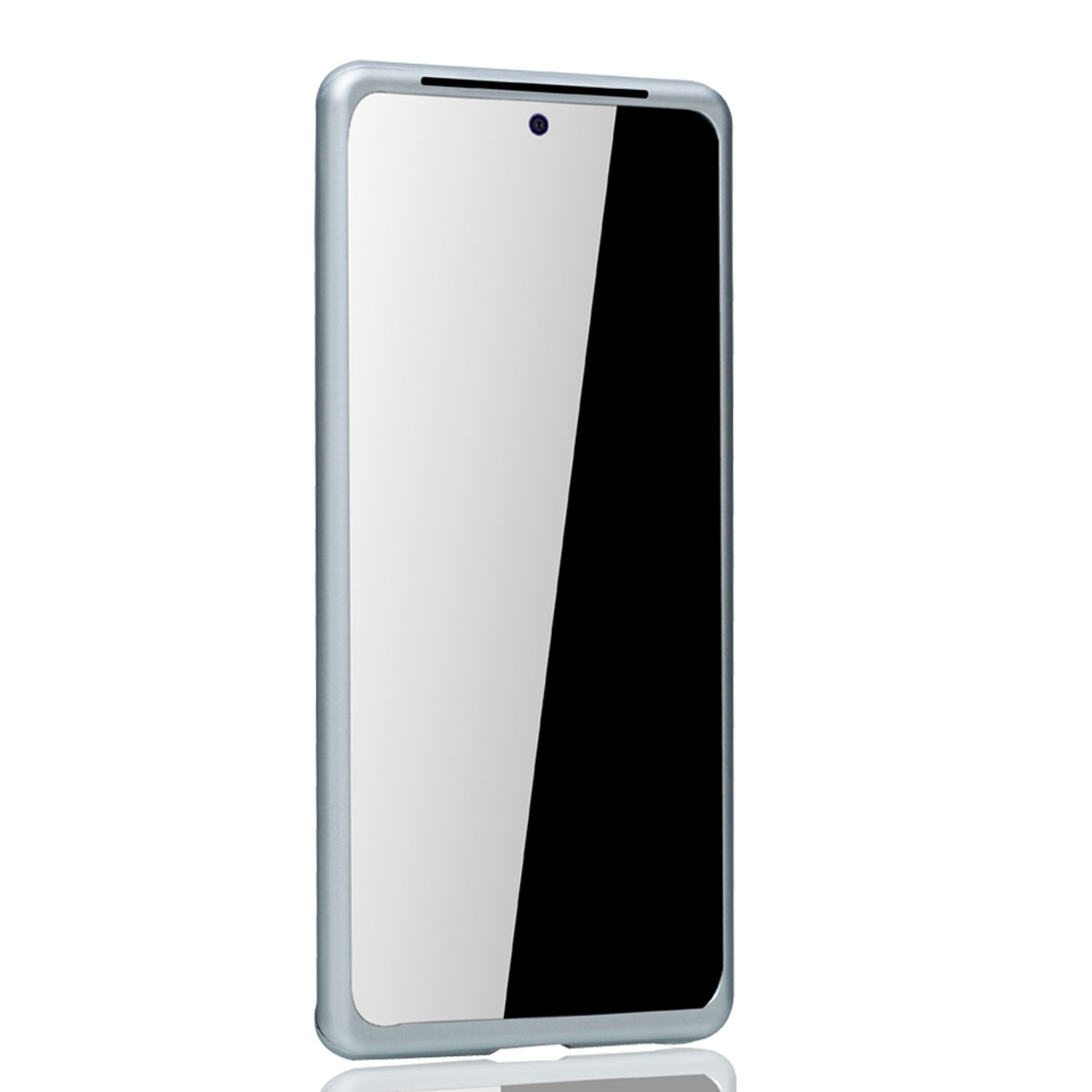 Silber S20 Full Samsung, Galaxy KÖNIG DESIGN Cover, Ultra, Schutzhülle,