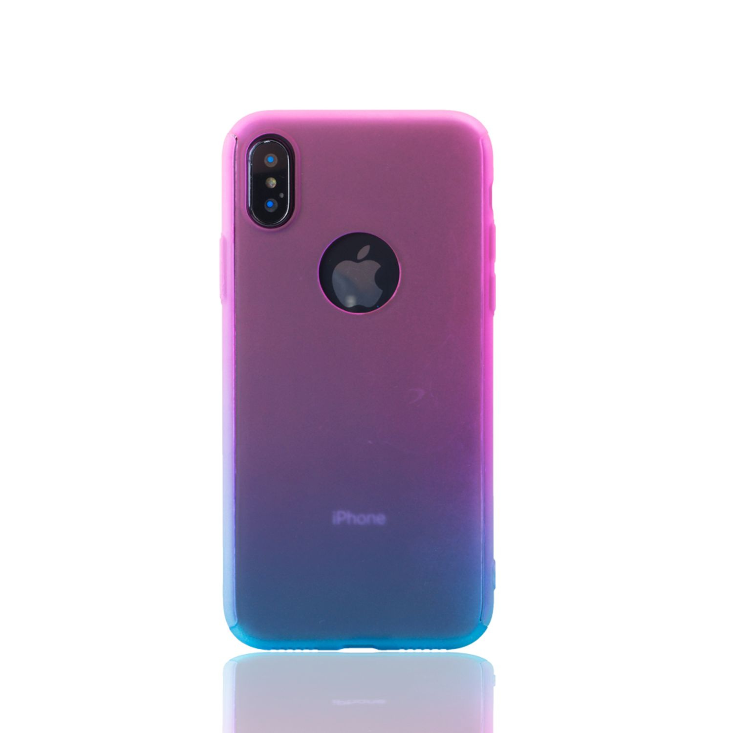 KÖNIG DESIGN Schutzhülle, Full X, Cover, Mehrfarbig iPhone Apple