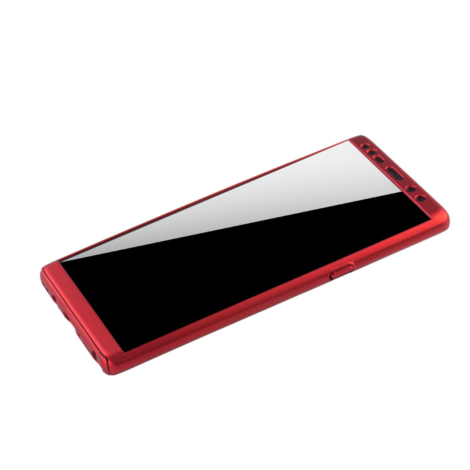 Full Cover, Rot Galaxy Note Samsung, DESIGN 8, Schutzhülle, KÖNIG
