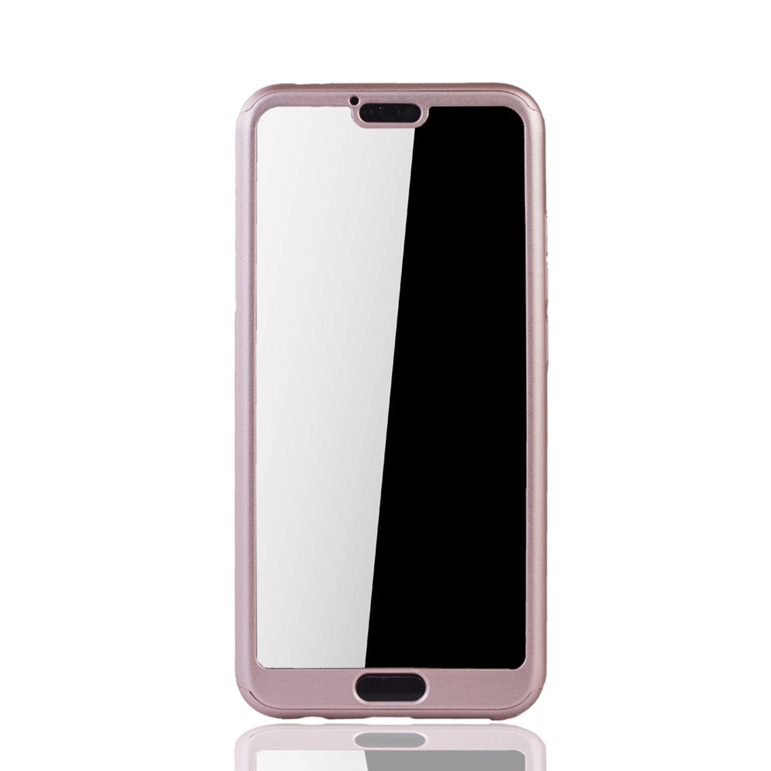 KÖNIG DESIGN Schutzhülle, Full Cover, Honor Huawei, 10, Pink