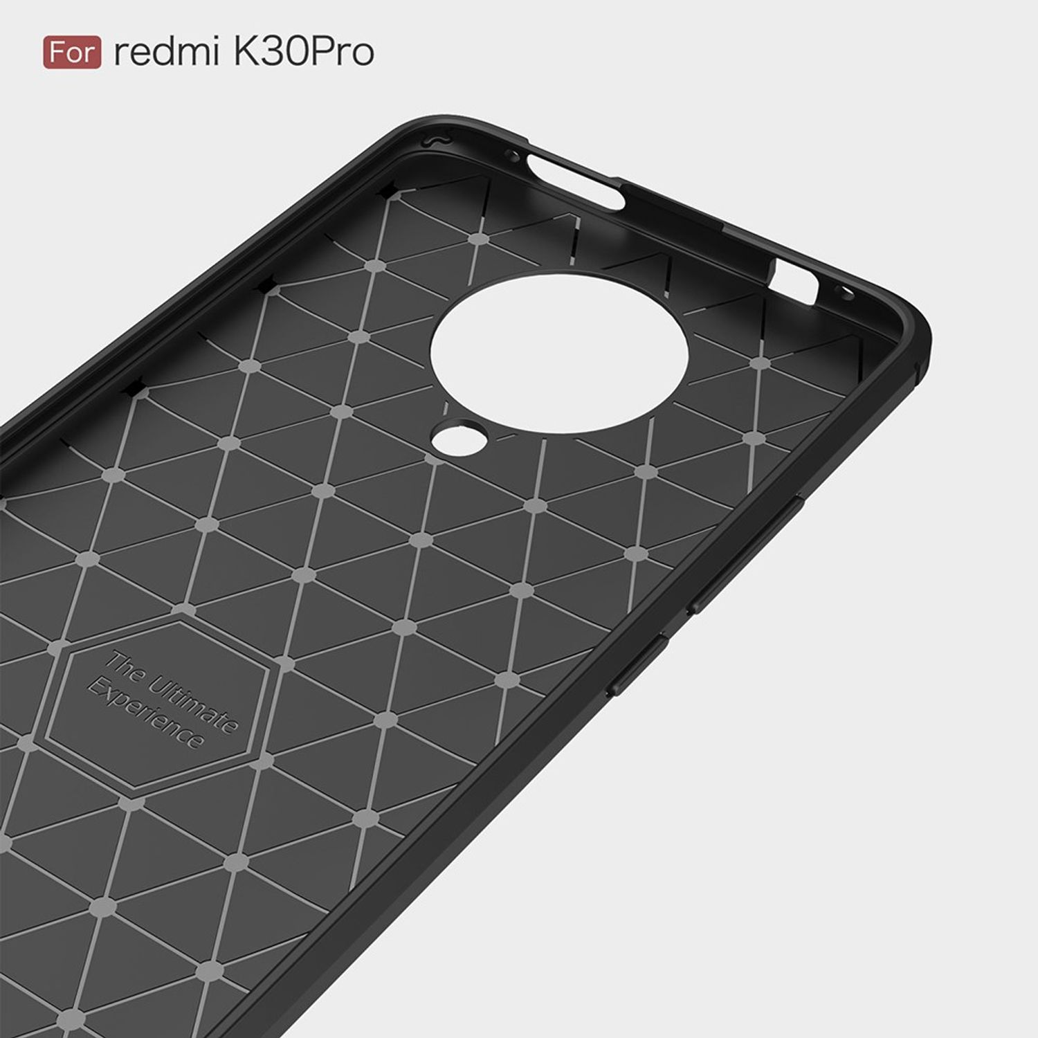KÖNIG DESIGN Backcover, Xiaomi, Grau K30 Redmi Schutzhülle, Pro