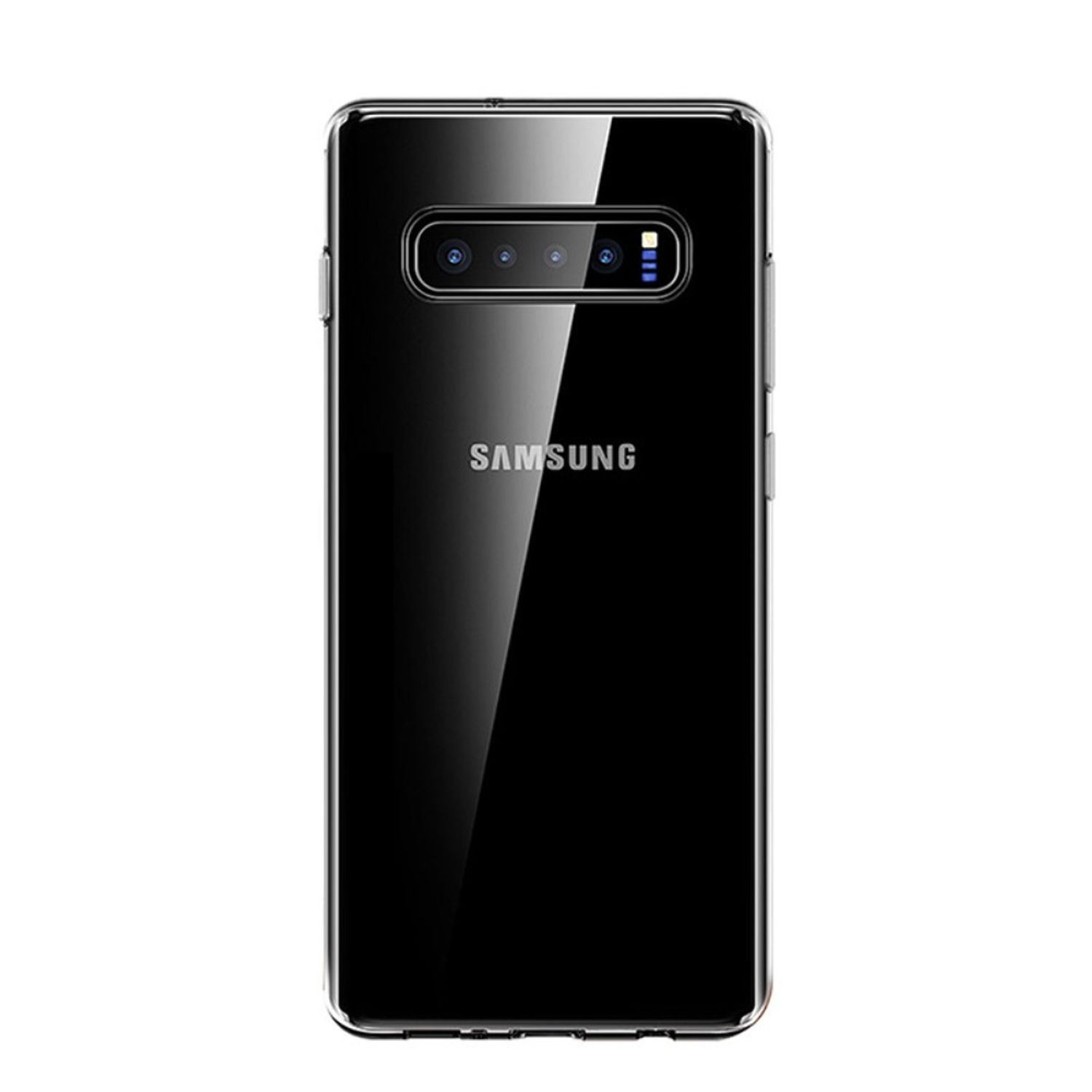 KÖNIG DESIGN S10, Samsung, Dünn Galaxy Handyhülle Transparent Ultra Backcover, Bumper
