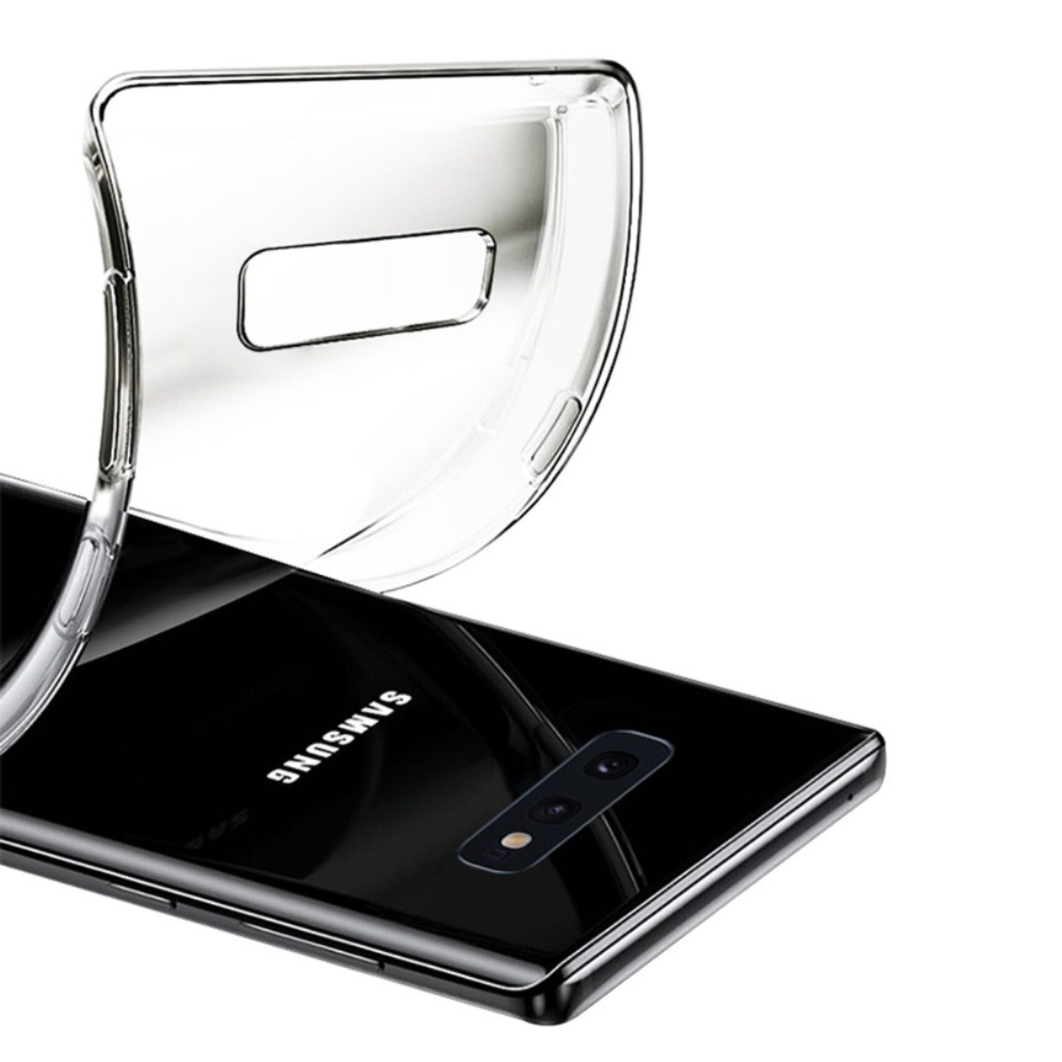 Dünn Bumper, Transparent DESIGN Handyhülle S10e, KÖNIG Backcover, Samsung, Galaxy Ultra