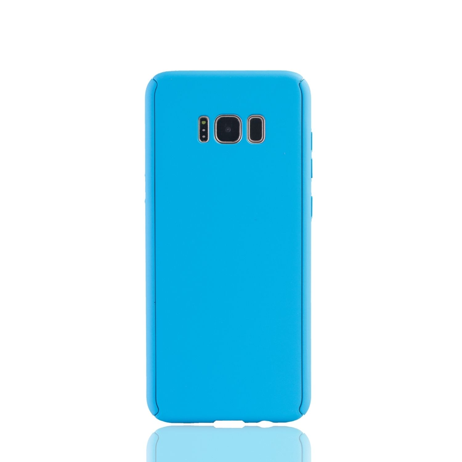 KÖNIG DESIGN Schutzhülle, Full Plus, S8 Cover, Samsung, Galaxy Blau