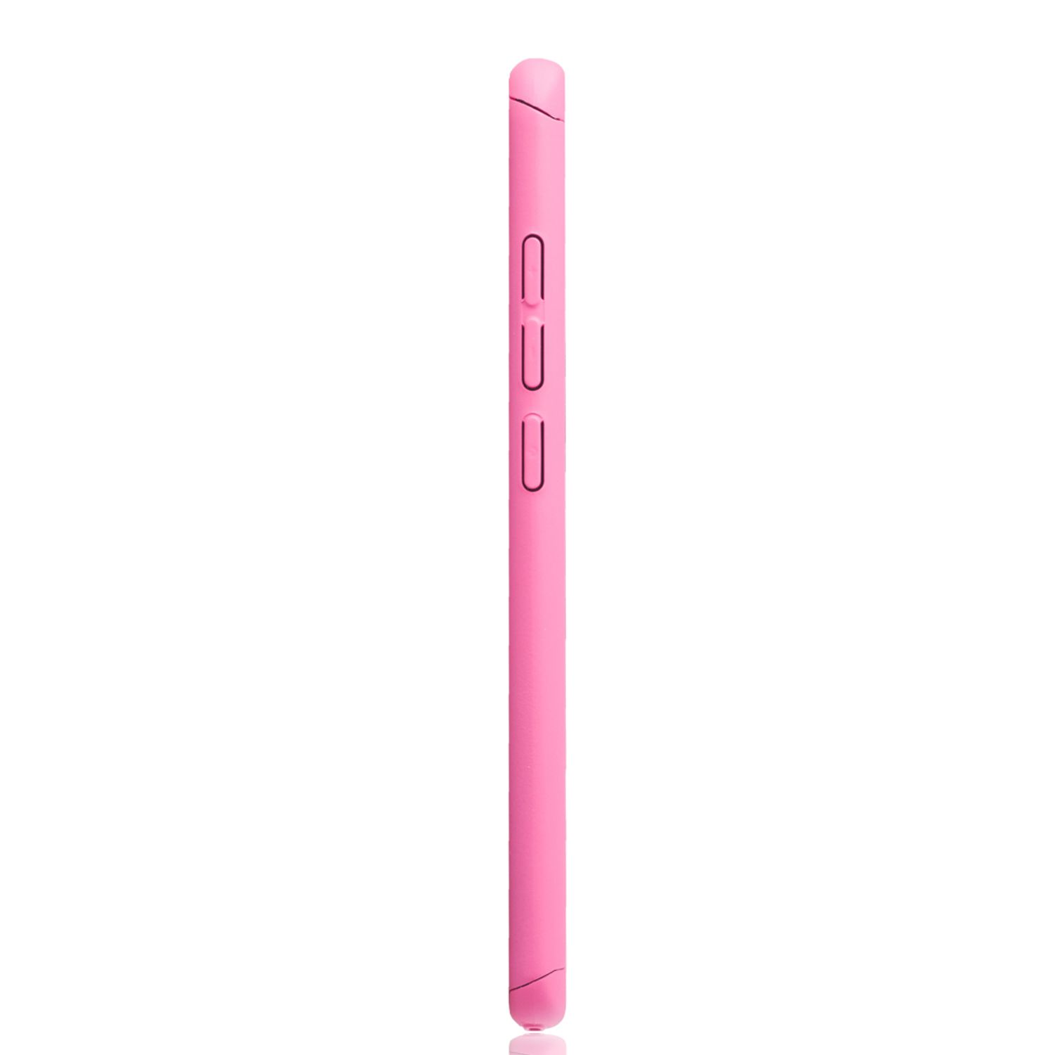 8, KÖNIG Cover, DESIGN Xiaomi, Full Pink Schutzhülle, Mi