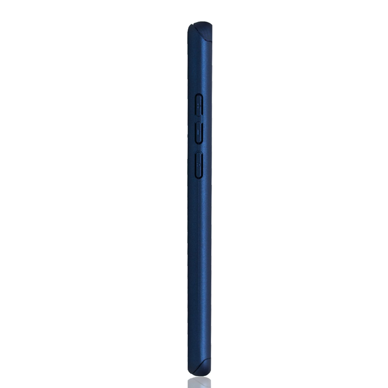 KÖNIG DESIGN Schutzhülle, Full Cover, Blau Huawei, P40