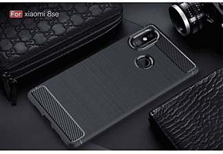 KÖNIG DESIGN Handyhülle Carbon Optik, Backcover, Xiaomi, Mi 8 SE, Blau