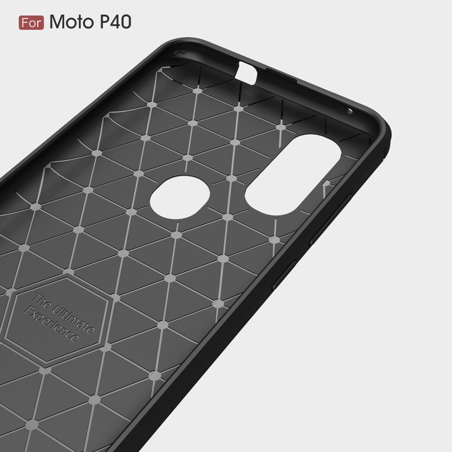 Vision, Schutzhülle, One Grau KÖNIG DESIGN Motorola, Backcover,