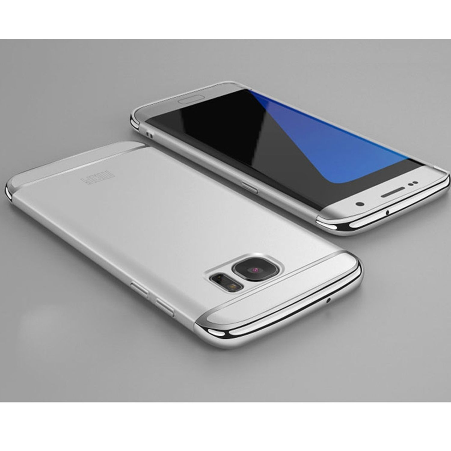 KÖNIG Silber Edge, Samsung, DESIGN Schutzhülle, Backcover, Galaxy S6