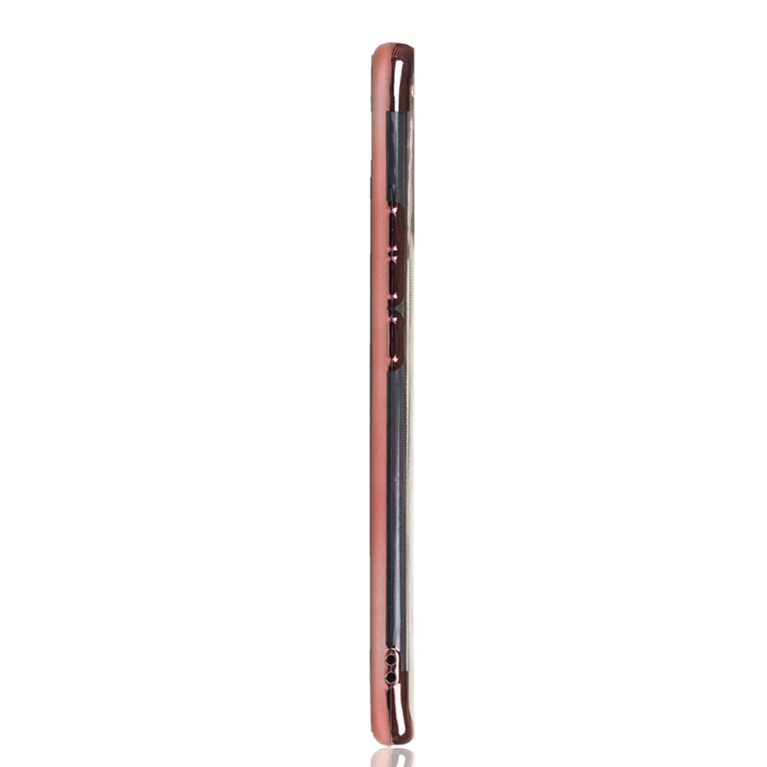 Huawei, Schutzhülle, KÖNIG Pink Rose Y9 DESIGN Backcover, (2019),