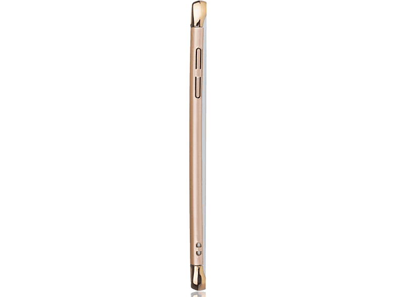 Gold S7 Schutzhülle, Edge, Galaxy Backcover, DESIGN KÖNIG Samsung,